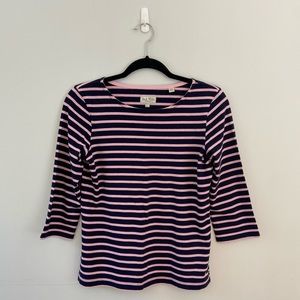 ✨Jack Wills boatneck 3/4 length shirt✨
